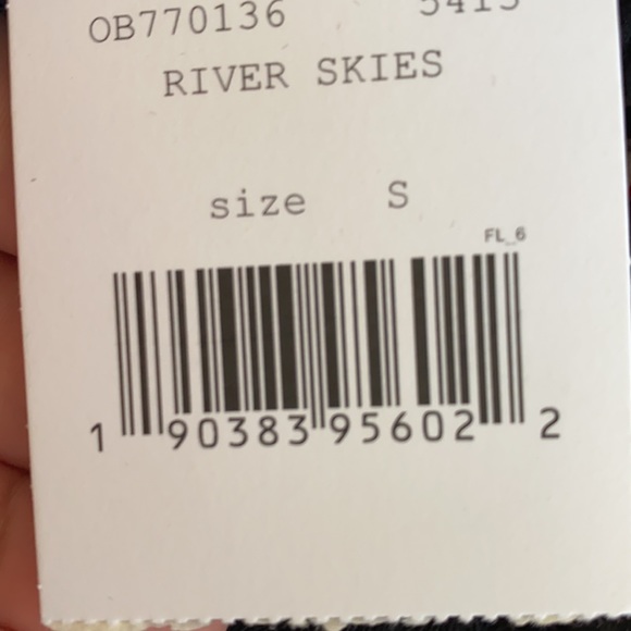 NWT Free people dress “river skies” - Picture 8 of 8